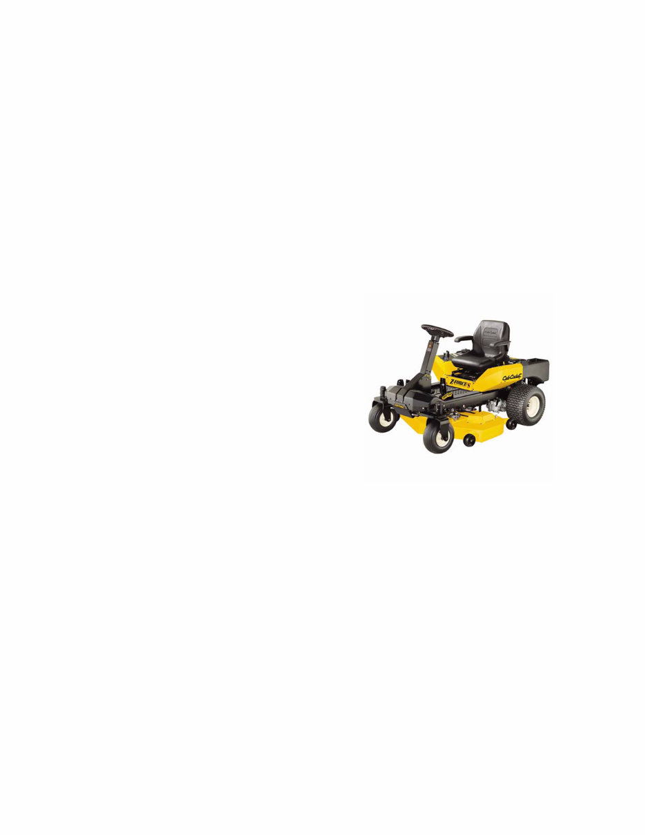 Cub Cadet Z-Force Series Workshop Service Repair Manual preview img 8