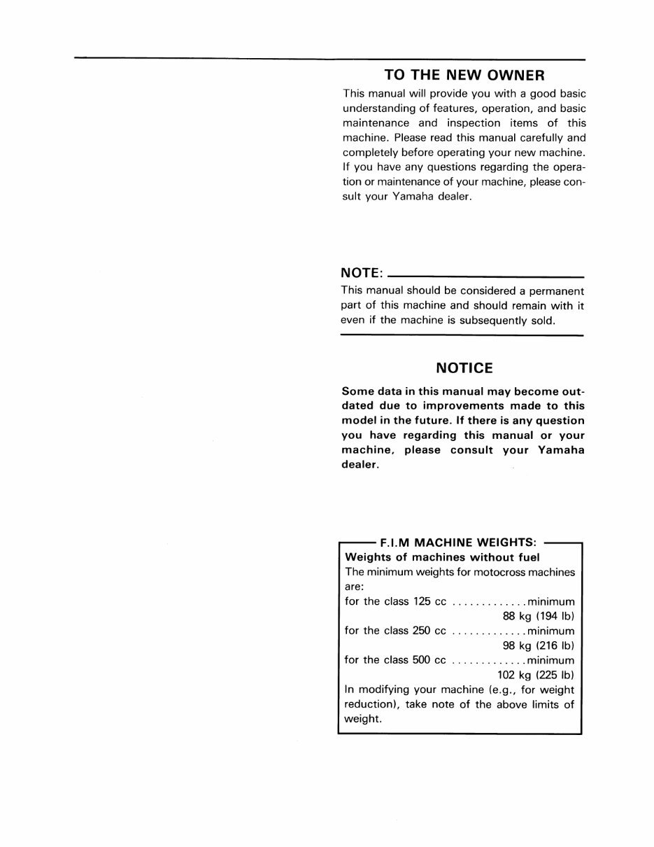 1994 YAMAHA WR250 WR250ZF FACTORY Repair Service Manual preview img 7