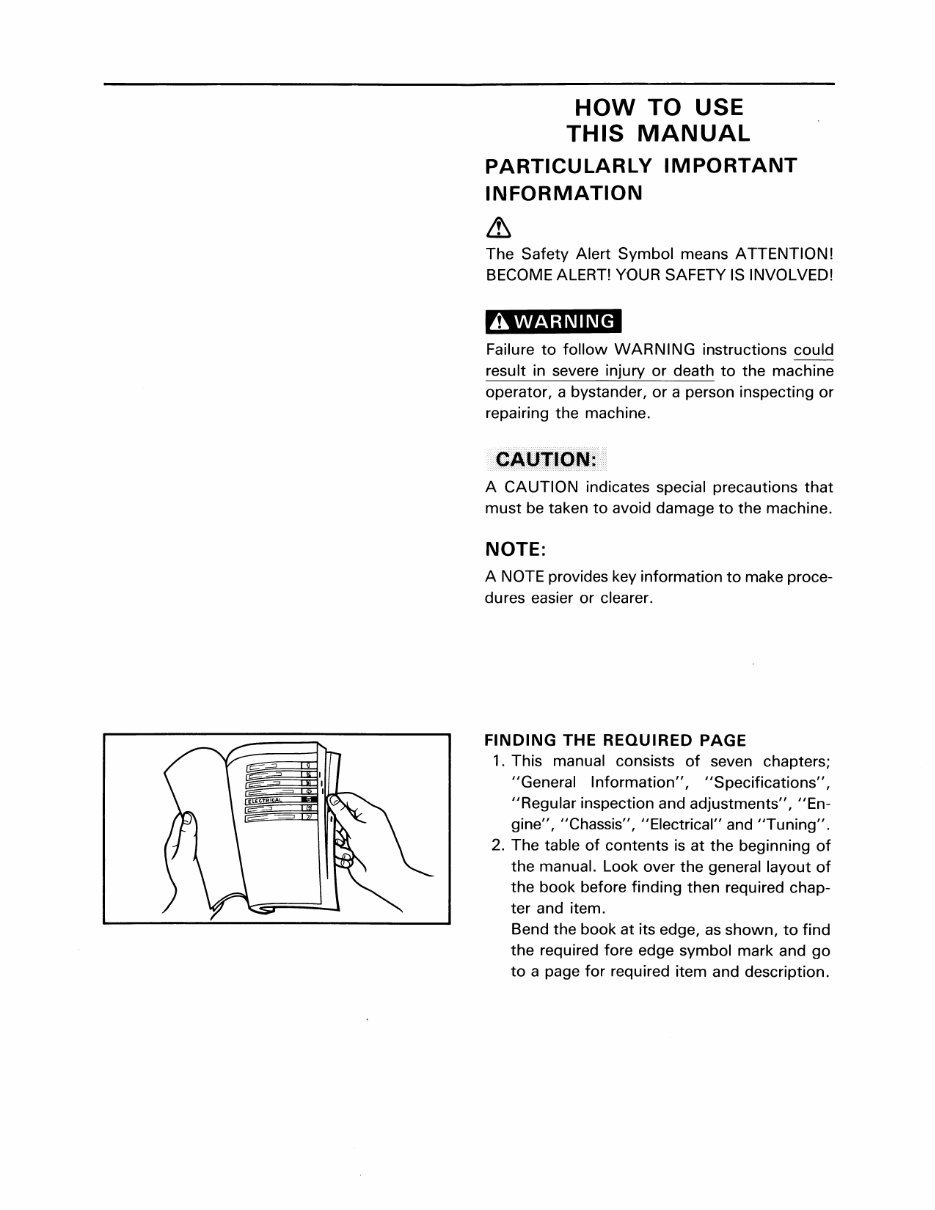 1994 YAMAHA WR250 WR250ZF FACTORY Repair Service Manual preview img 8