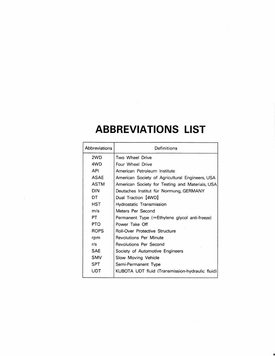 Kubota B9200 HST B9200HST Operator Manual preview img 2