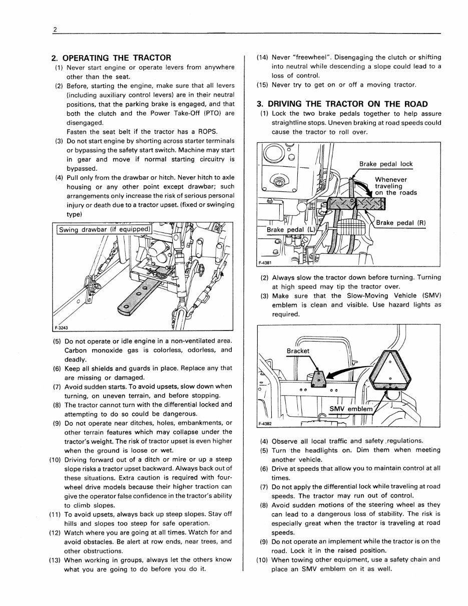 Kubota B9200 HST B9200HST Operator Manual preview img 6
