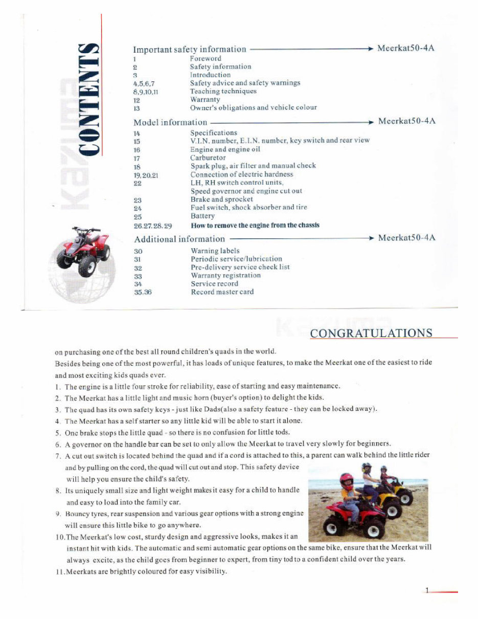 Chinese 50cc ATV Service & Repair Manual 2nd Edition preview img 2