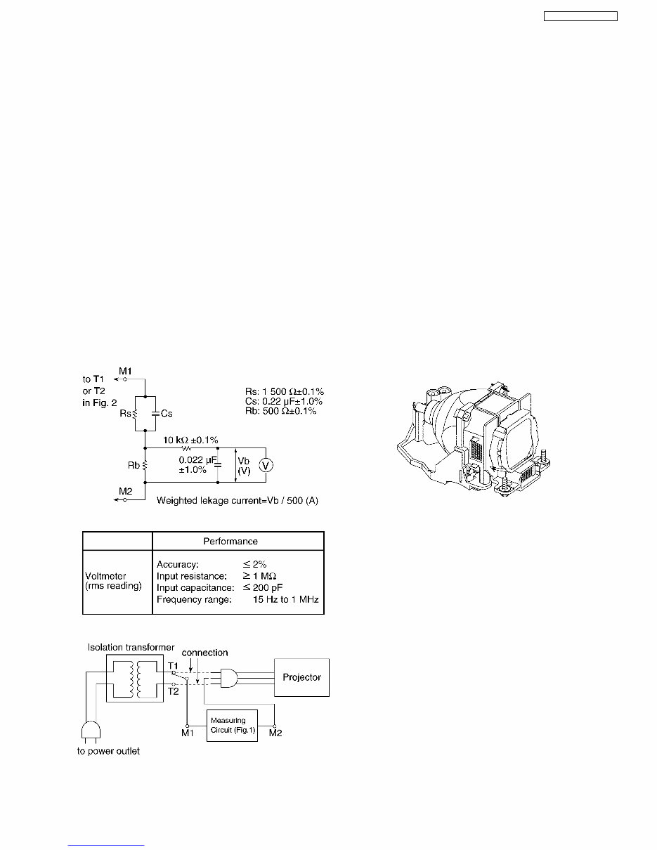 Panasonic PT-AE900 Service Manual & Repair Guide preview img 5