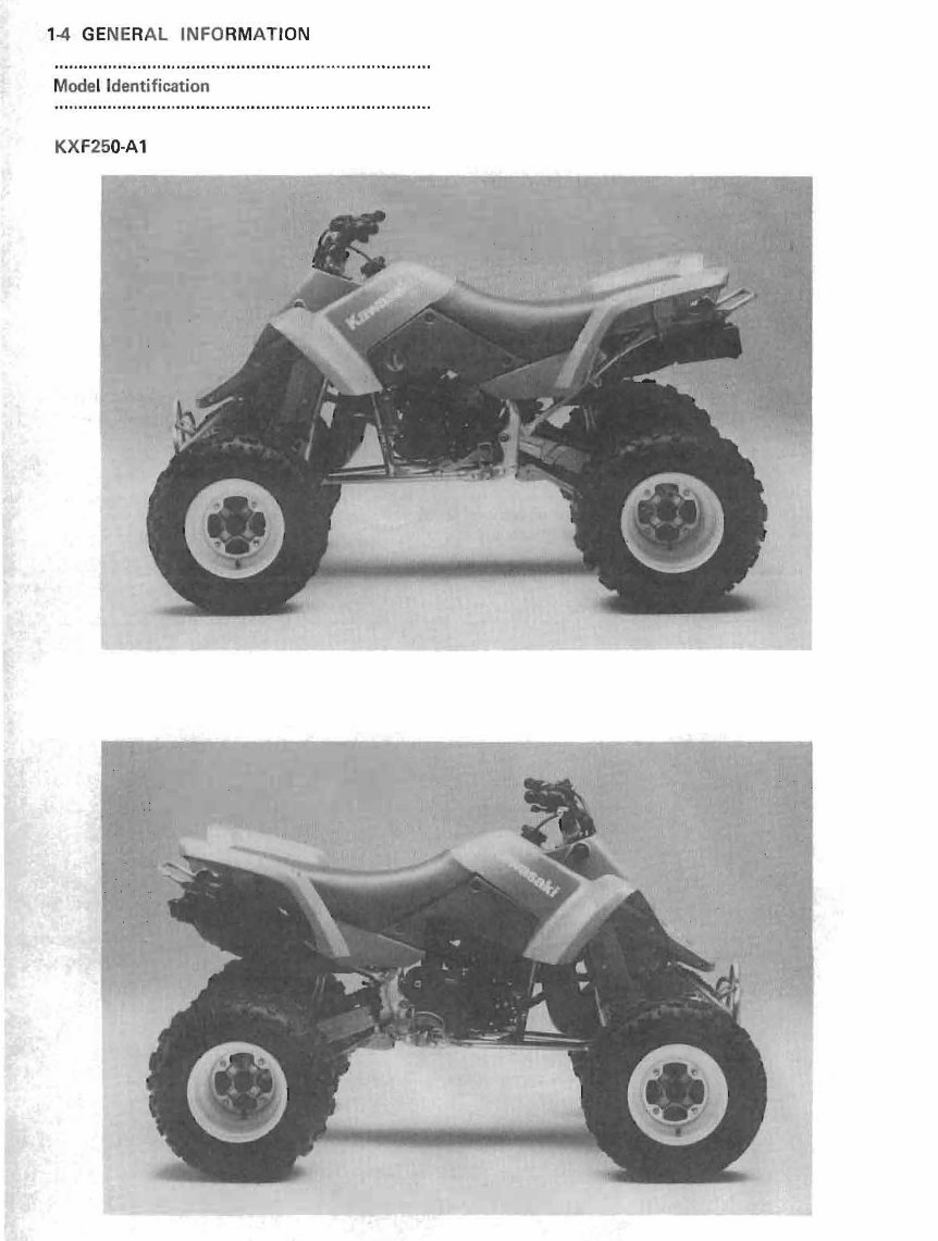 1987-1988 Kawasaki KXF250 TECATE-4 OEM Service & Repair Manual preview img 9