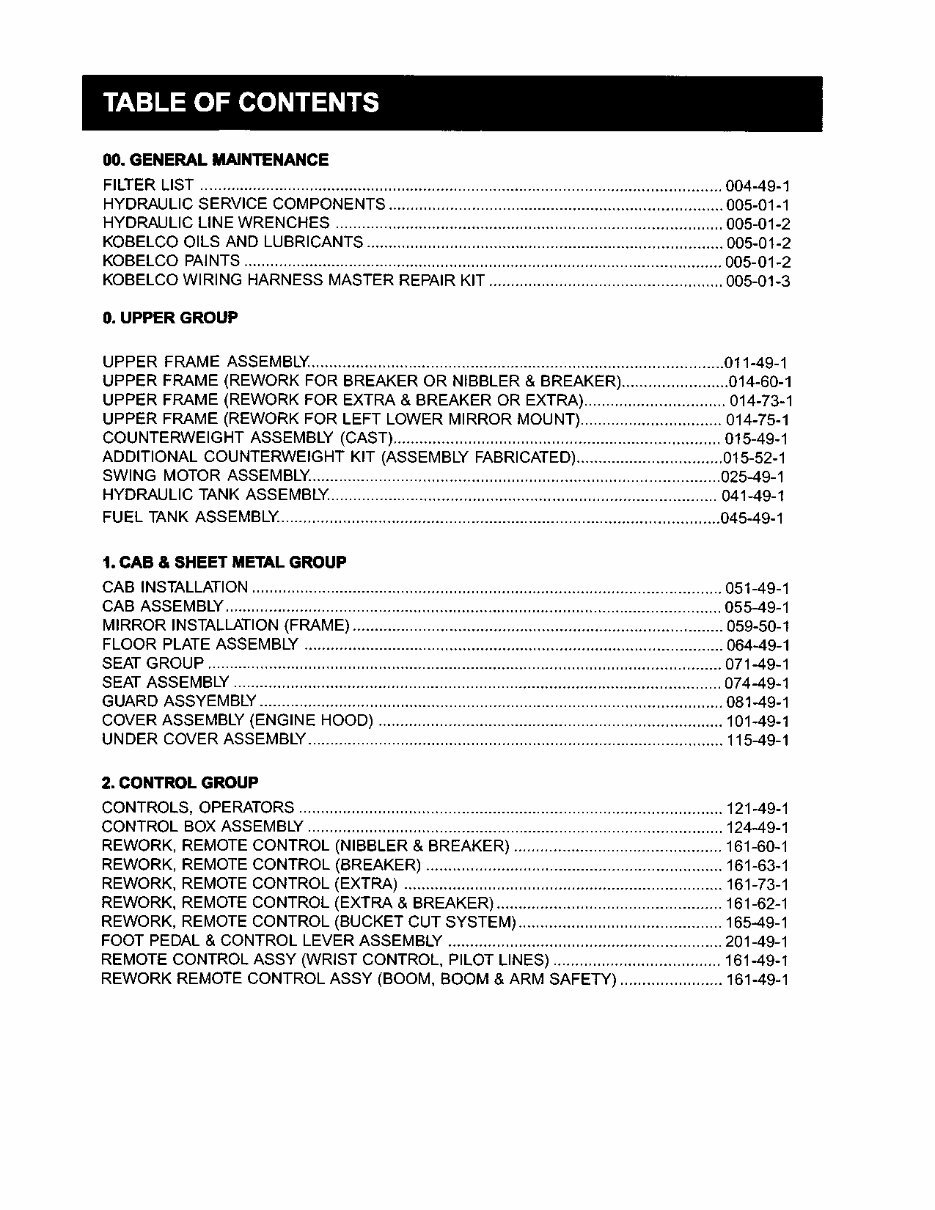 Kobelco SK200 Parts Catalog preview img 9