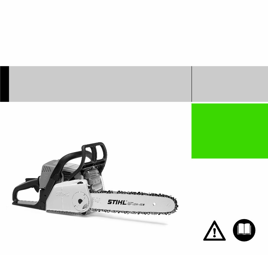 Stihl MS170-MS180 Service/Shop Repair Manual preview img 1