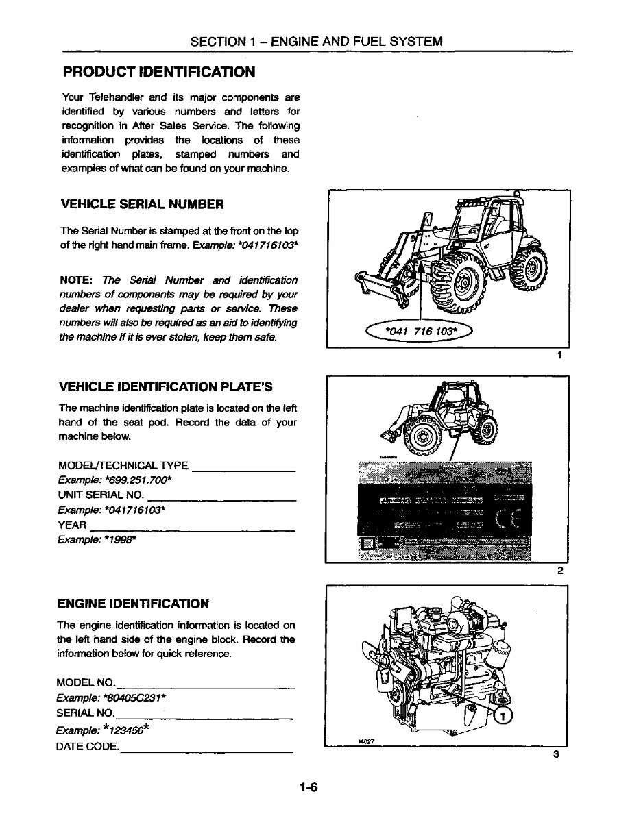 New Holland LM430 LM640 Telehandler Repair Service WorkShop Manual preview img 7