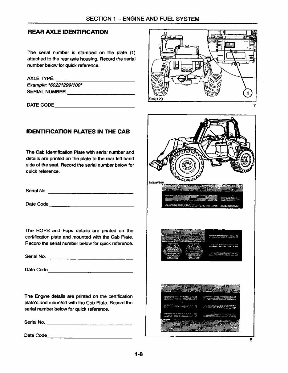 New Holland LM430 LM640 Telehandler Repair Service WorkShop Manual preview img 9