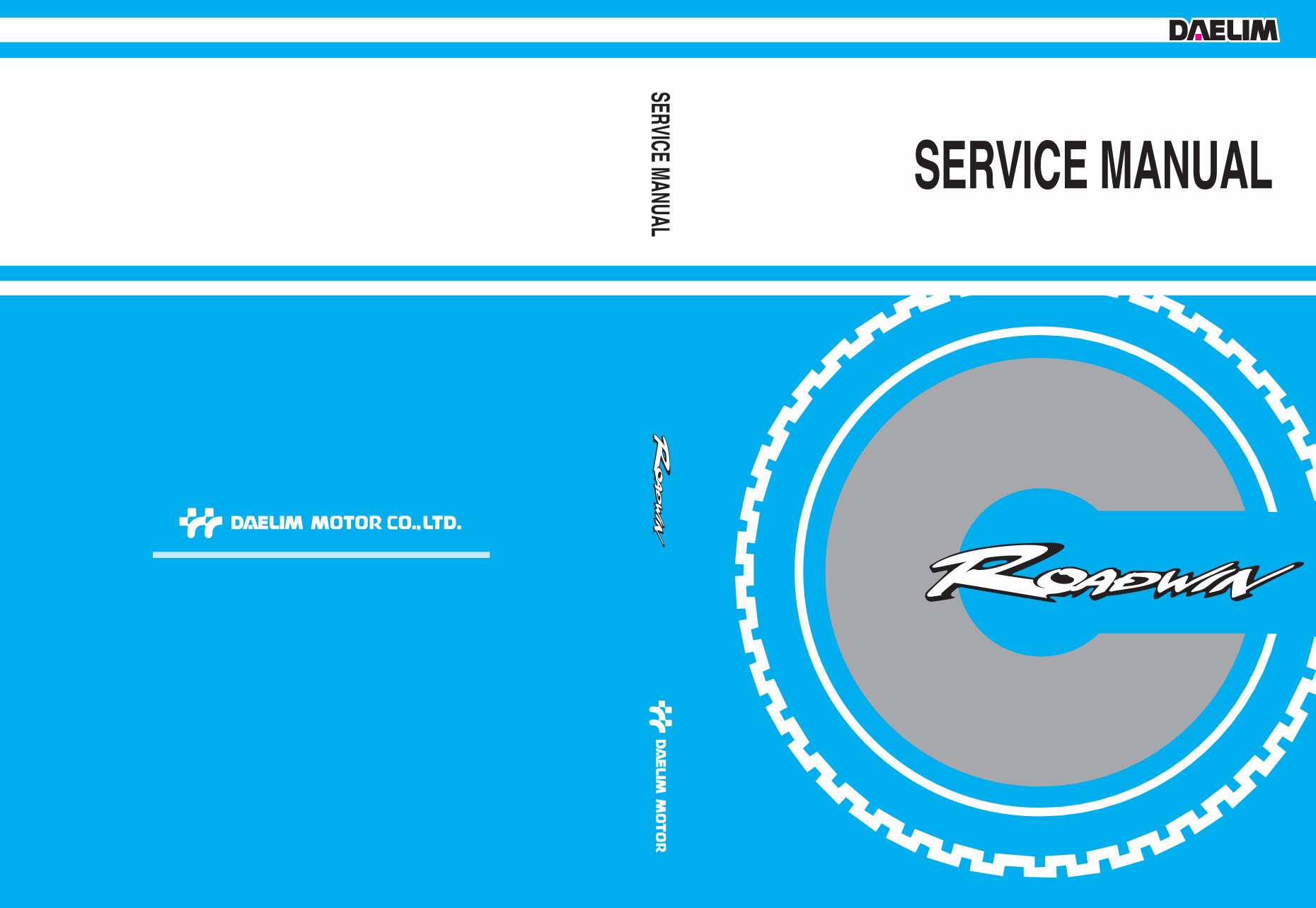  Daelim Roadwin VJ125 VJ 125 Scooter Service Repair Workshop Manual INSTANT preview img 1