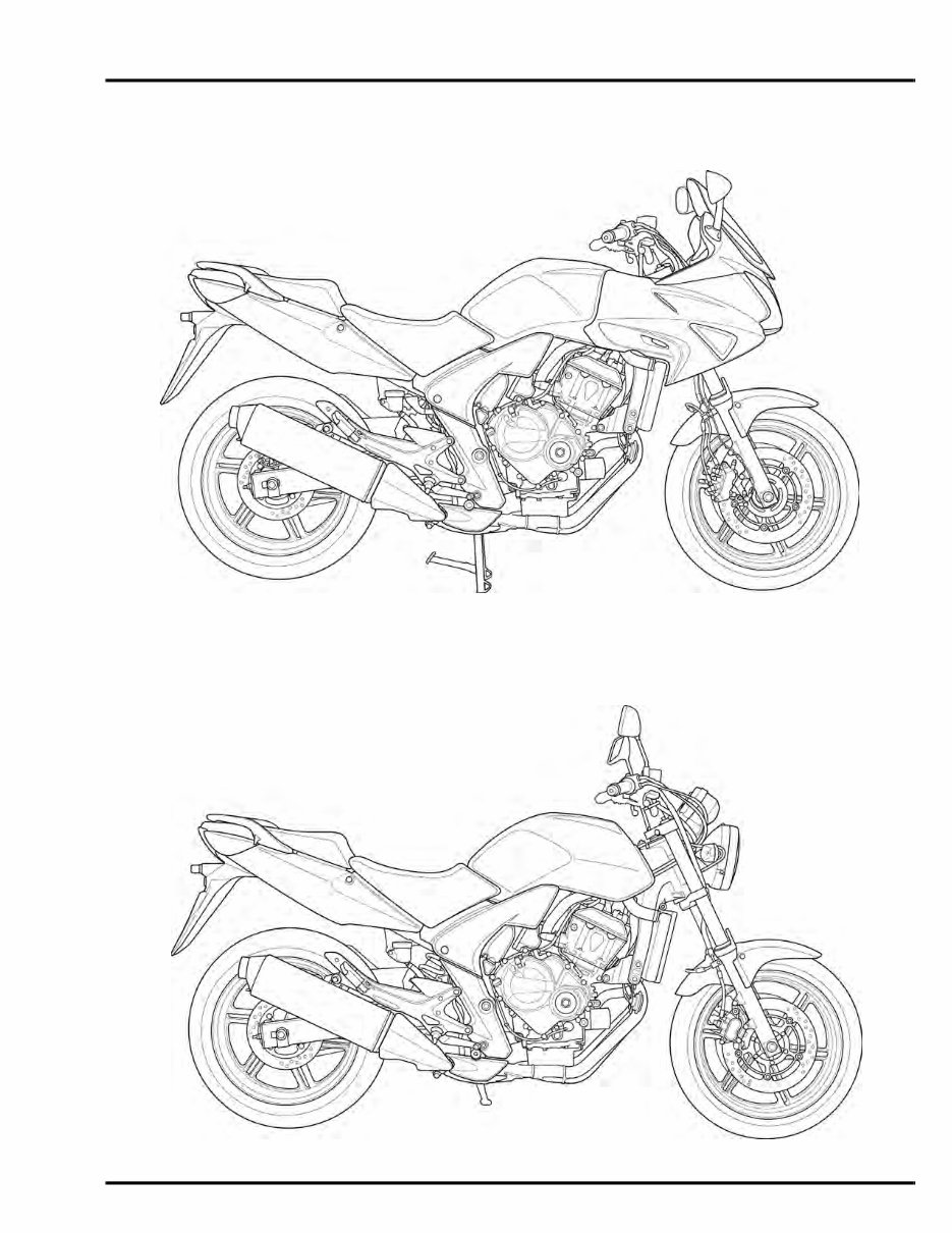 Honda CBF600S/SA/N/NA Service Repair Manual preview img 7