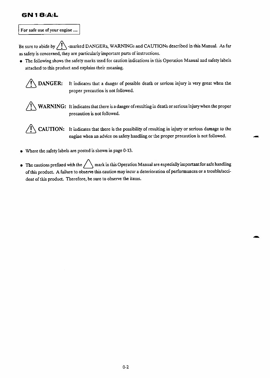YANMAR 6N18 L Series Diesel Engine Workshop Service Manual preview img 7