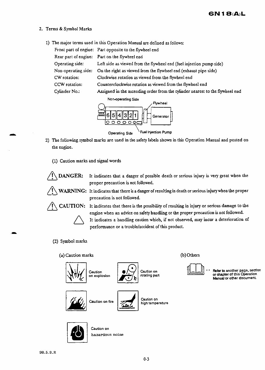 YANMAR 6N18 L Series Diesel Engine Workshop Service Manual preview img 8