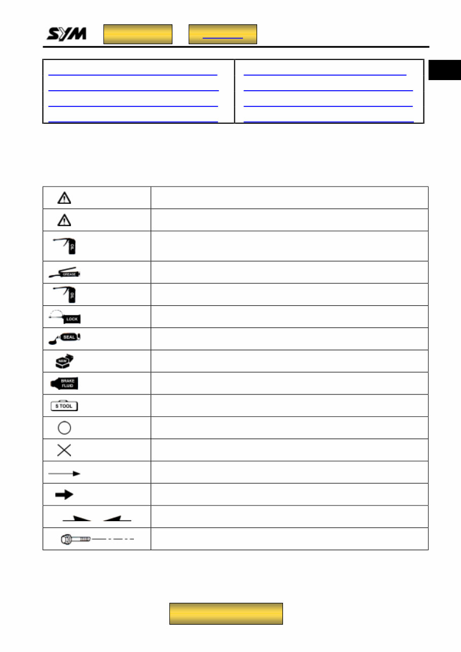 SYM Joyride 125 150 200 Service & Repair Manual preview img 6