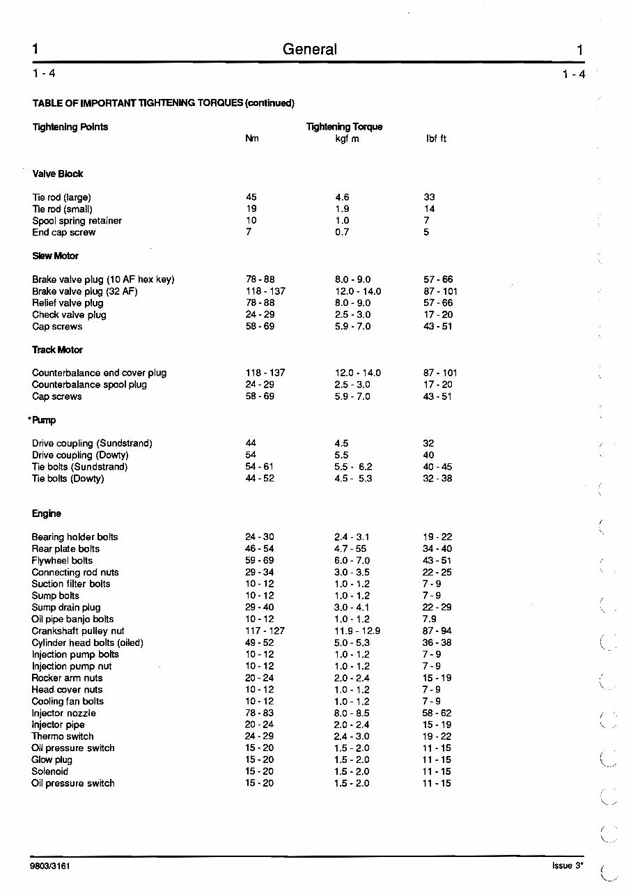 JCB 801 Tracked Excavator Service Repair Workshop Manual preview img 10