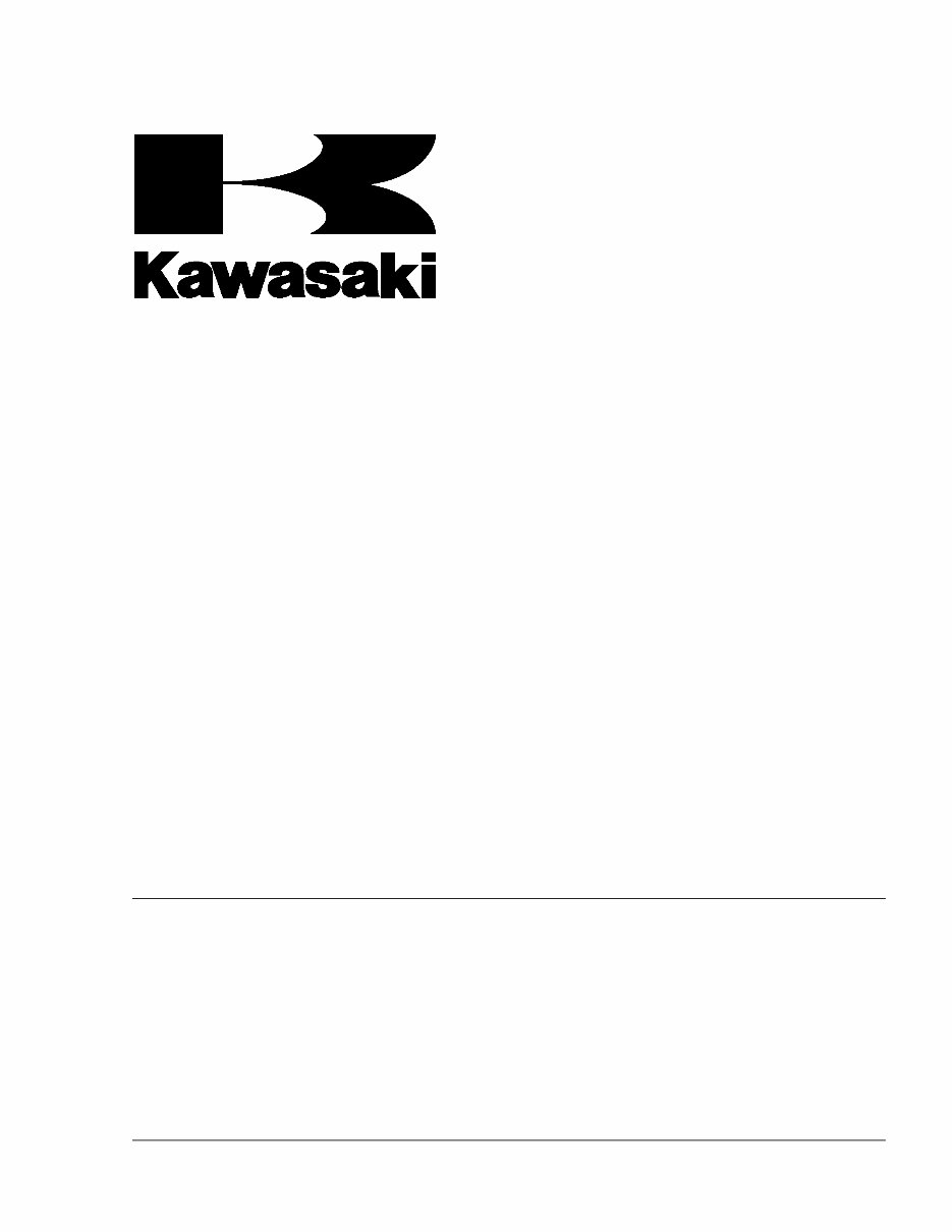 Kawasaki FH721D Engine Service & Repair Manual preview img 1