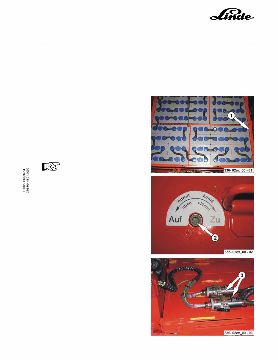 Linde Electric Lift Truck Series 336-02 Explosion Protected: E20, E25, E30 Service Training Manual preview img 9