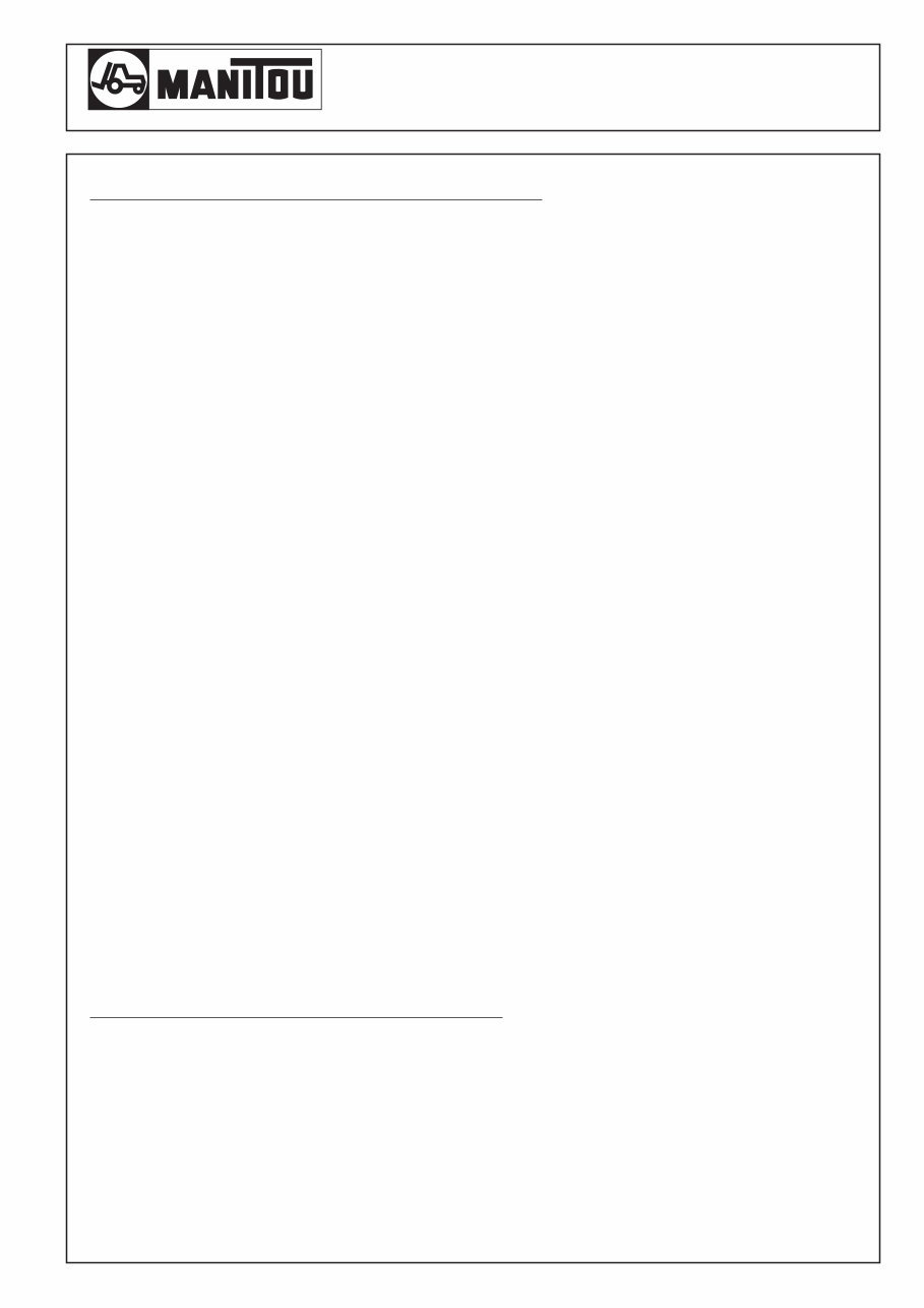 Manitou MT 932 Series B-E2 Telescopic Handlers OEM Service & Repair Manual preview img 5
