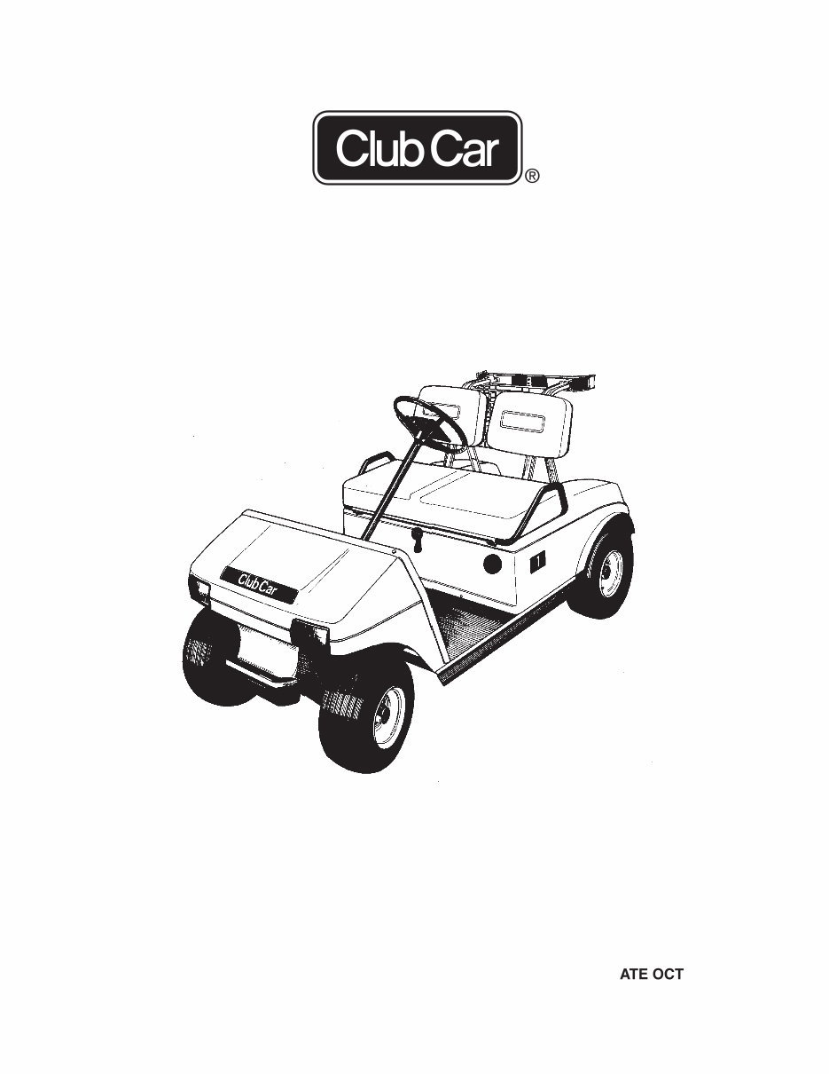 1984-2008 Club Car DS, Carryall & Precedent Service & Repair Manual Collection preview img 1