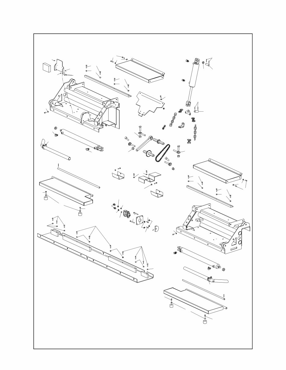 GEHL 1648 Asphalt Paver Parts Manual preview img 8