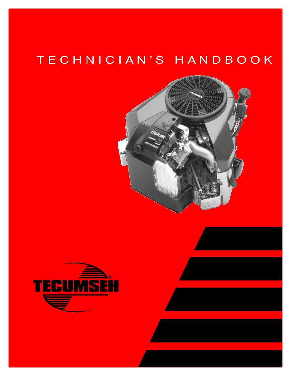 TECUMSEH TVT691 V TWIN Engine Full Service & Repair Manual preview img 1