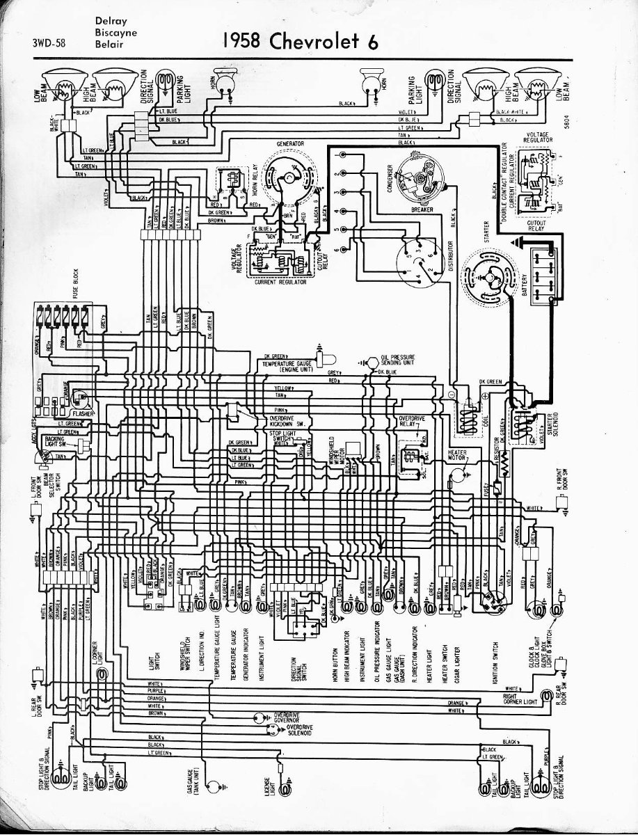1957 Chevrolet Corvette Wiring Electrical Diagram Manual preview img 4