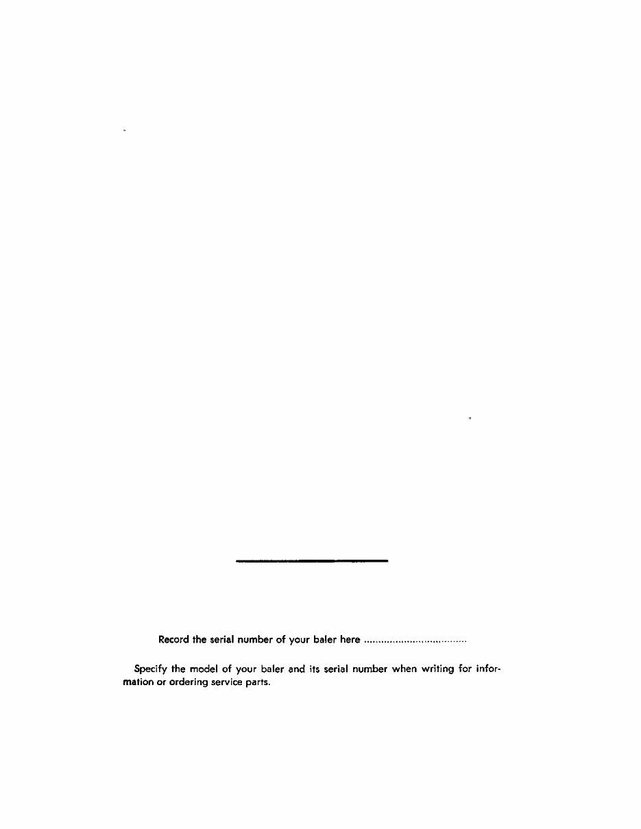 NEW HOLLand 281 HAYLINER BALER Operators Manual preview img 2