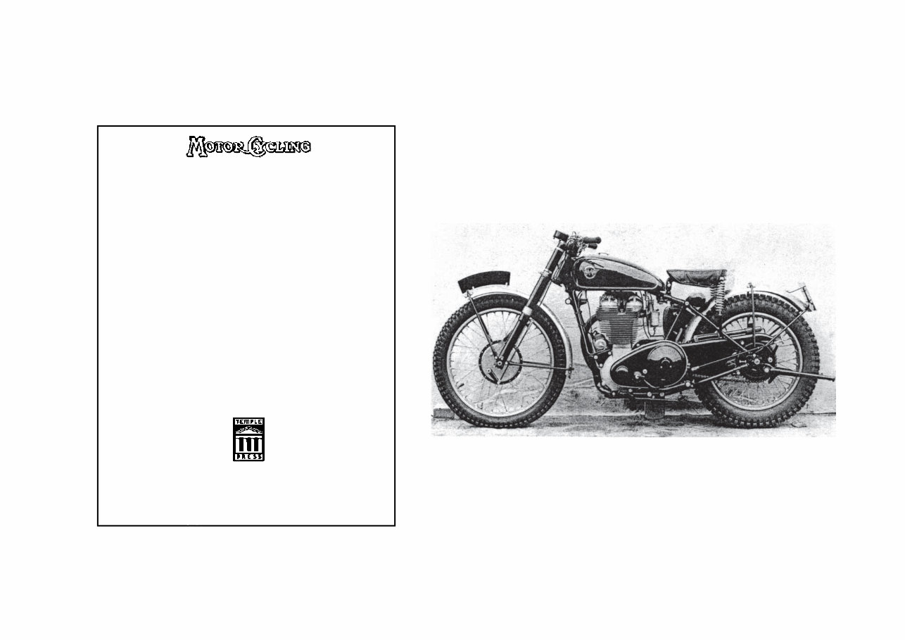1939-1955 Matchless Service & Repair Manual preview img 1