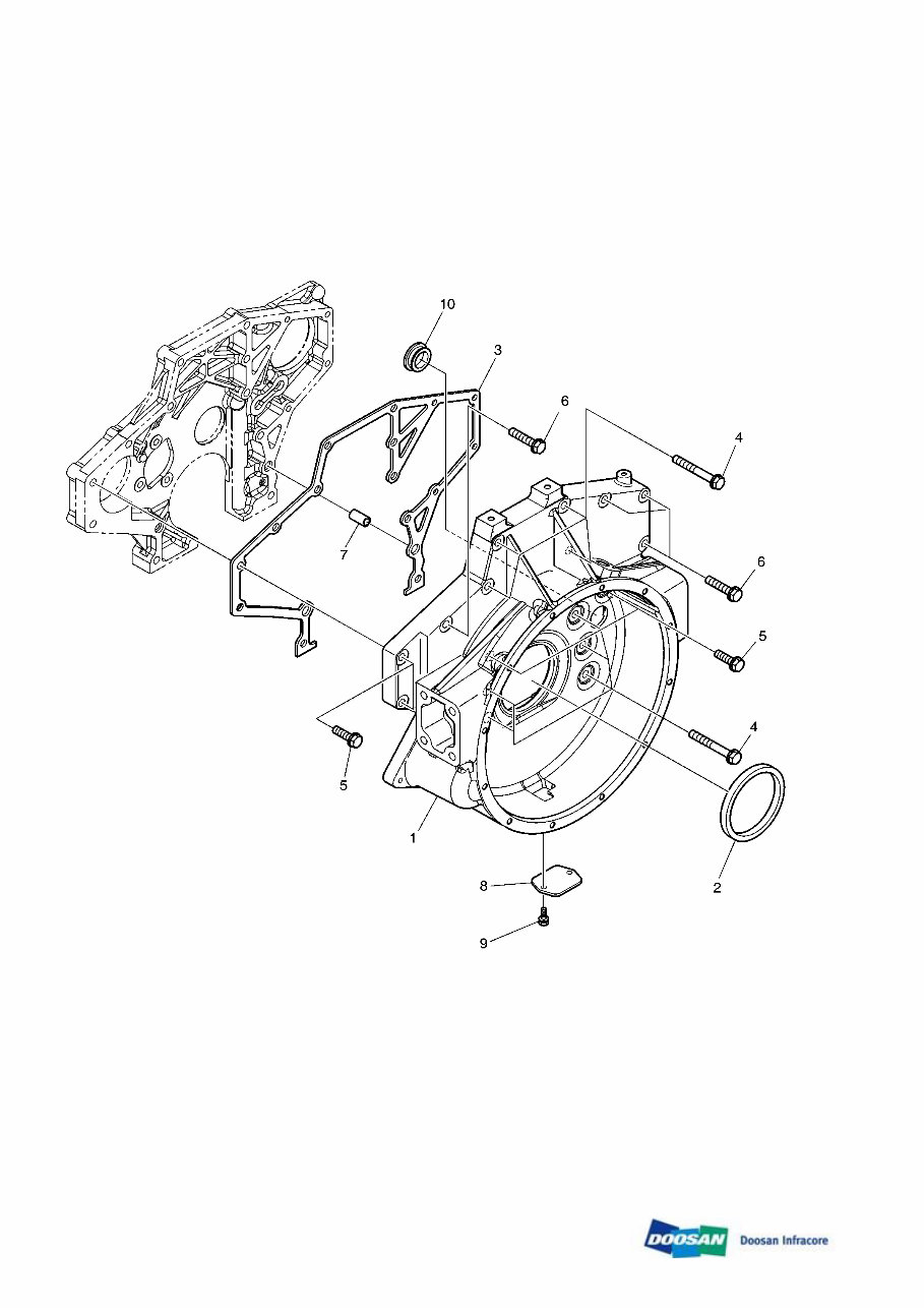 DAEWOO DOOSAN DL220 Wheeled Loader Service Parts Catalogue Manual preview img 5