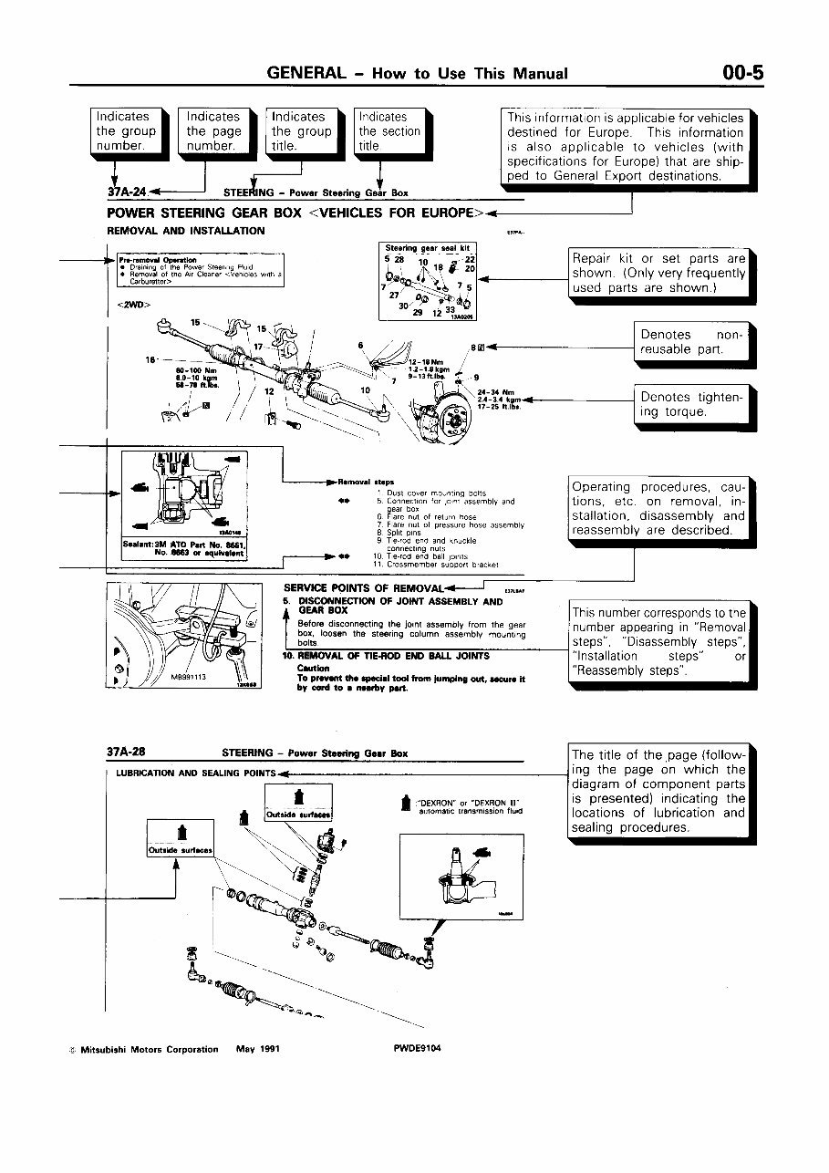 1997 MITSUBISHI SPACE RUNNER All Models Service and Repair M preview img 5