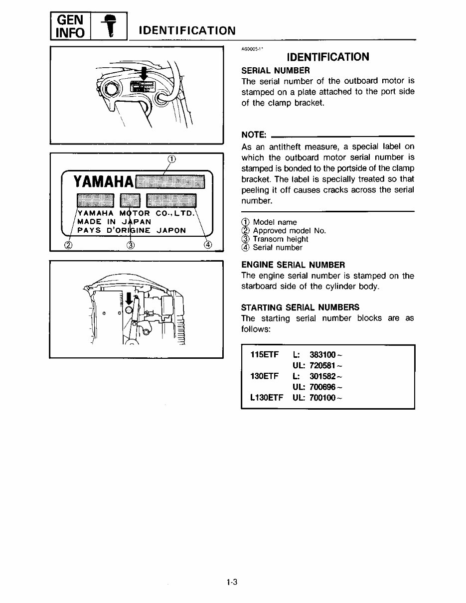 1988 Yamaha 115 HP outboard service repair manual preview img 10
