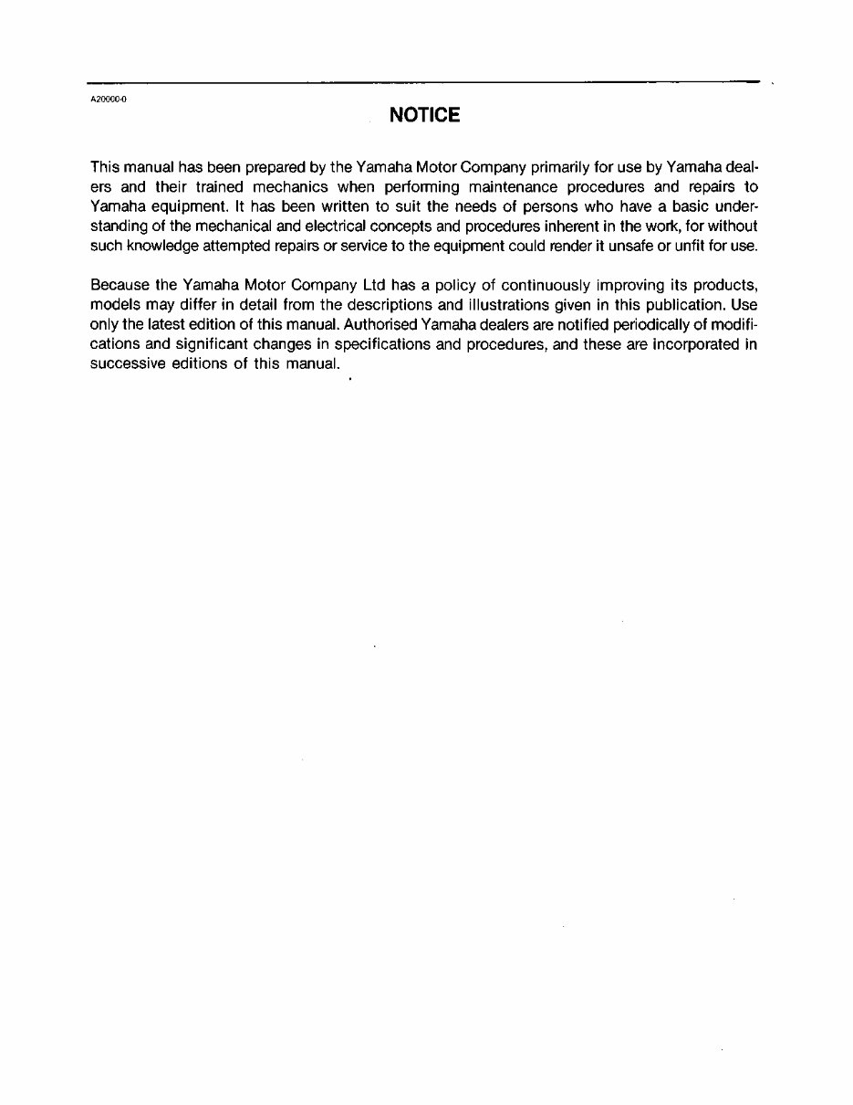 1988 Yamaha 115 HP outboard service repair manual preview img 3