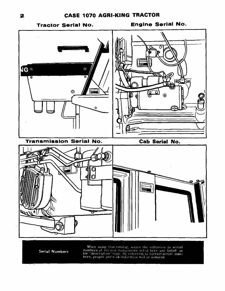 Case 1070 Agri-King Tractor Illustrated Parts Manual Catalog - IMPROVED - preview img 4
