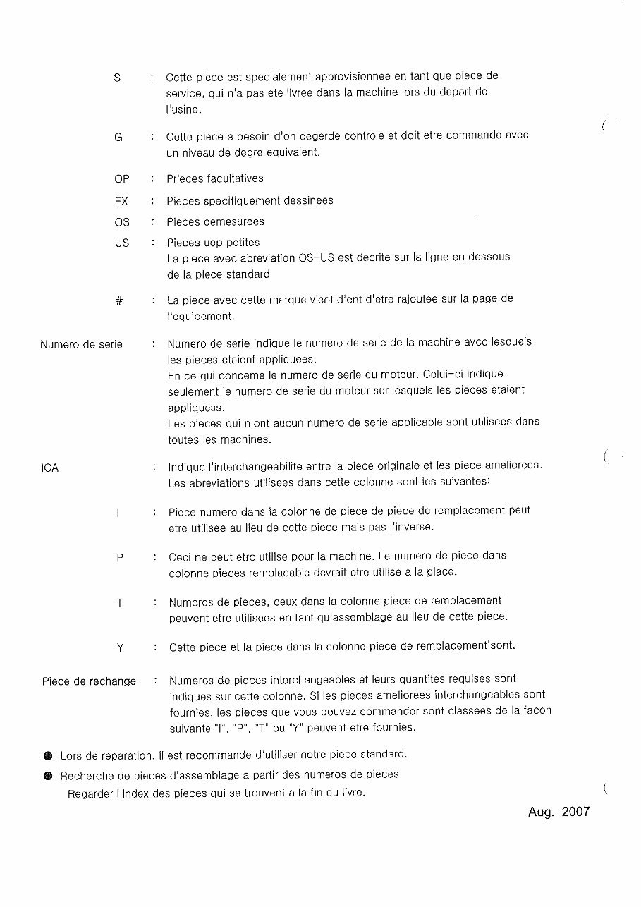 DAEWOO DOOSAN DX225LC Excavator Service Parts Catalogue Manual preview img 6