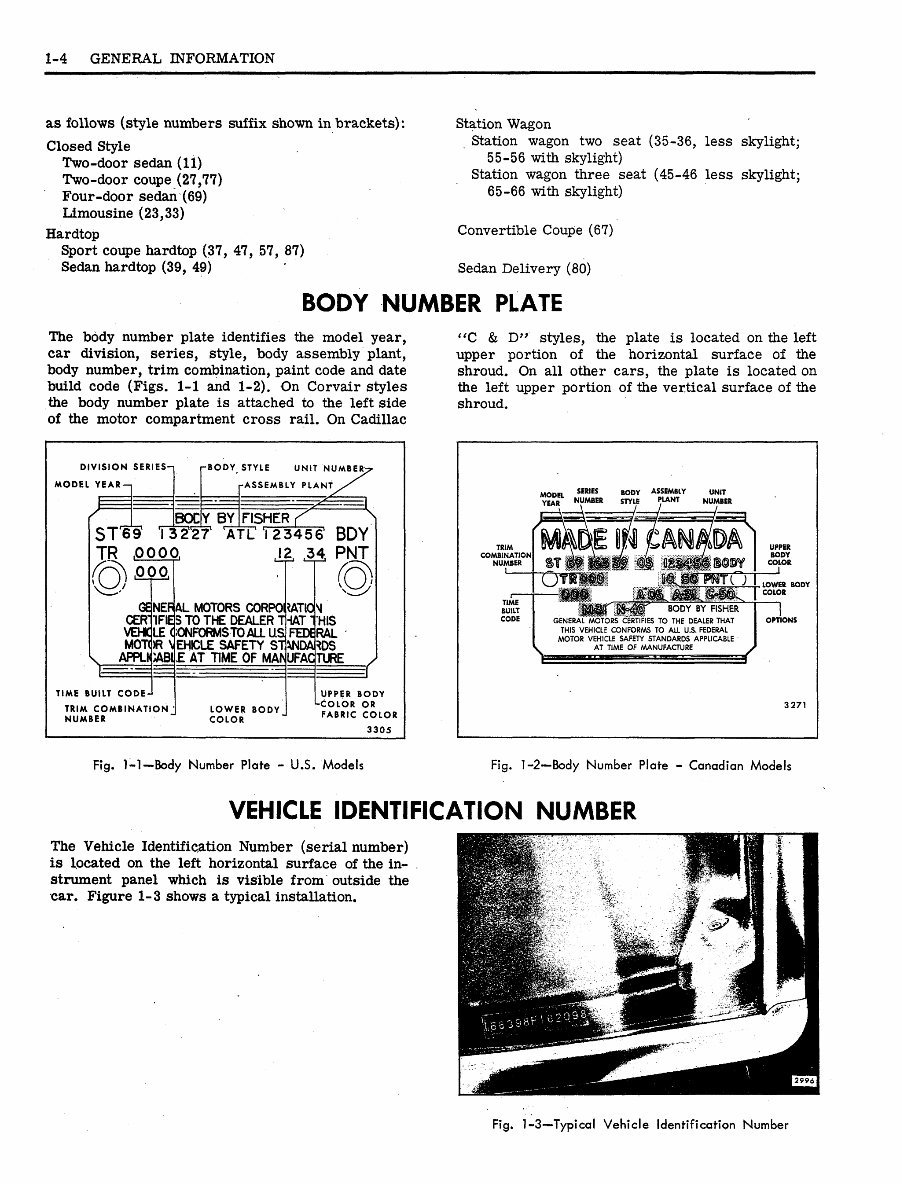 1969 Fisher Body Service Manual preview img 6