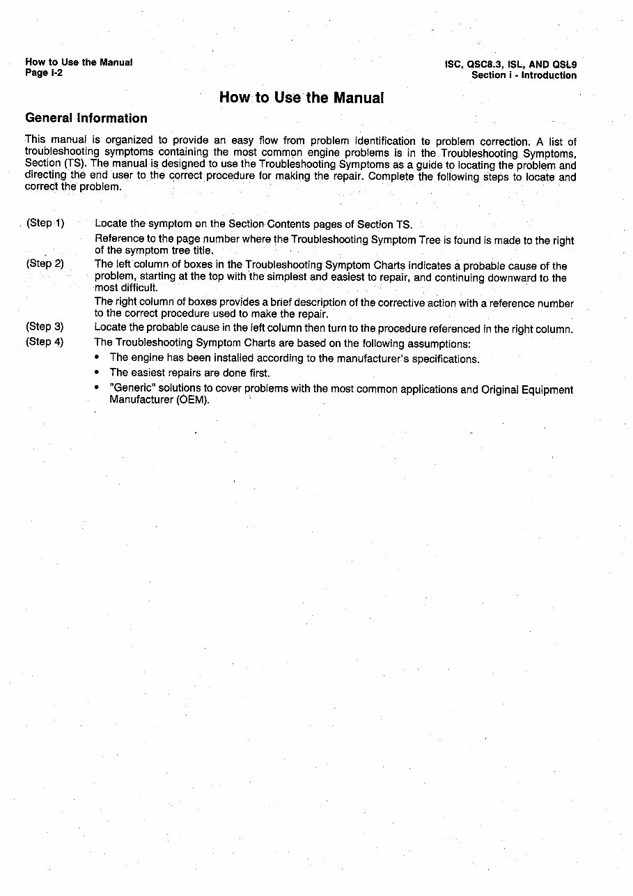 CUMMINS QSC 8.3 QSL 9 Marine Diesel Engine Repair Manual preview img 8