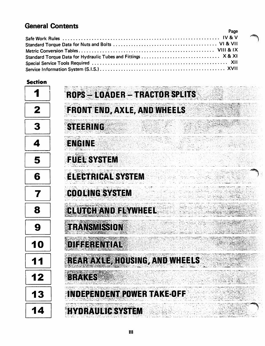 IH International Case 884 Tractor Service, SHOP, OPERATOR Manual -3- Manuals - IMPROVED - preview img 4
