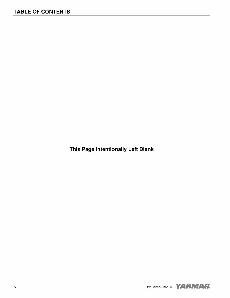 Yanmar Industrial Diesel Engine 2V78 Full Service & Repair Manual preview img 7