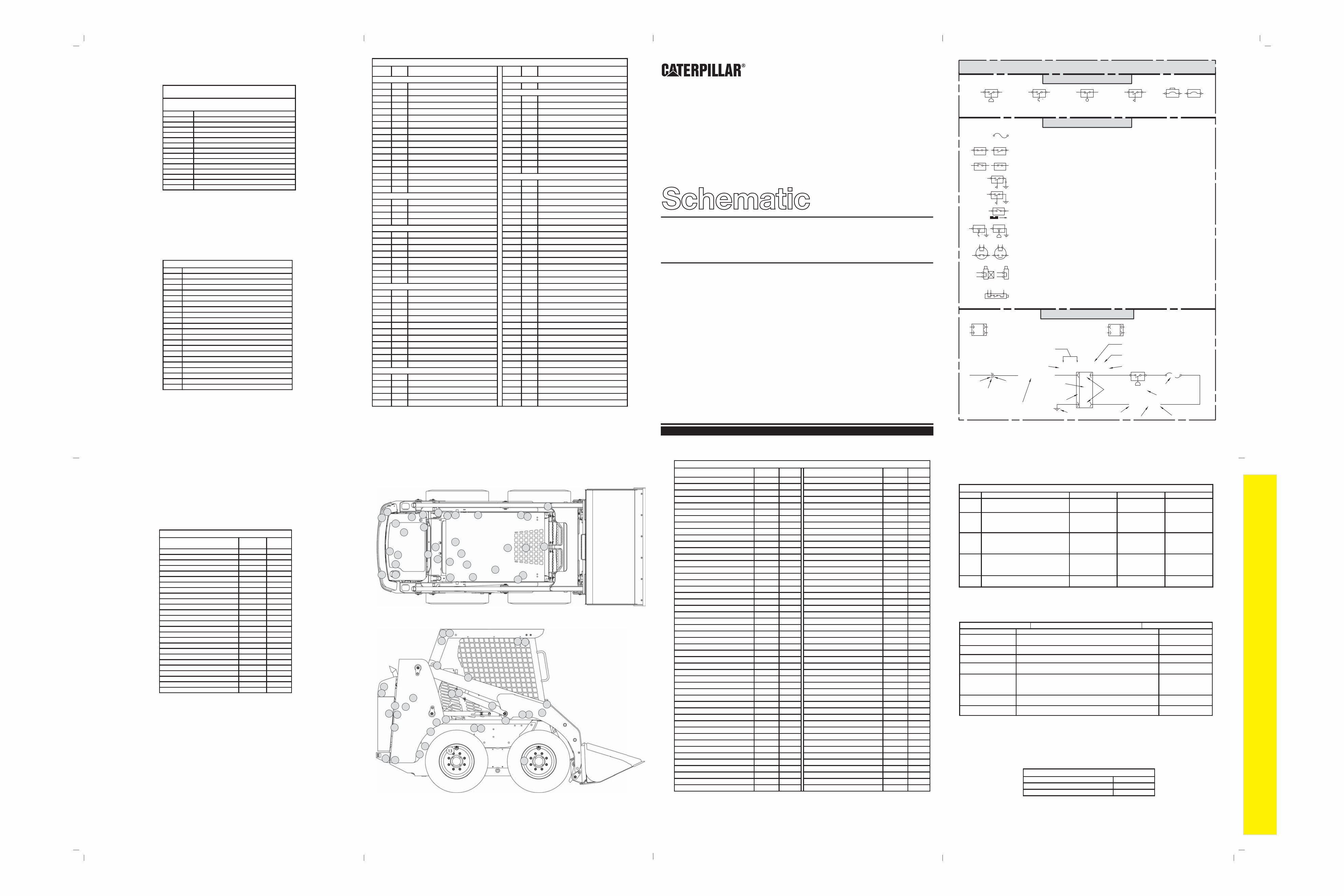 Cat 216 226 228 236 246 248 Wiring Electrical Schematics Manual preview img 1