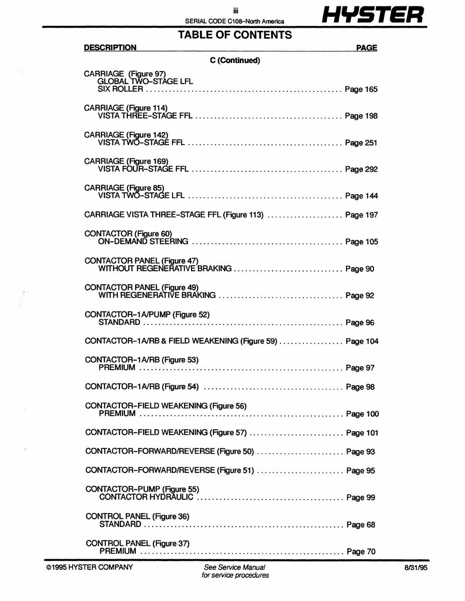 Hyster E40xl, E50xl, E55xl, E60xl Electric Forklift Complete Workshop Service Repair Manual preview img 4