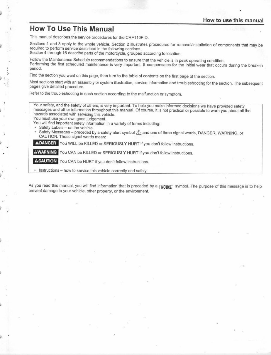 2013-2015 CRF110F Service & Repair Manual preview img 3
