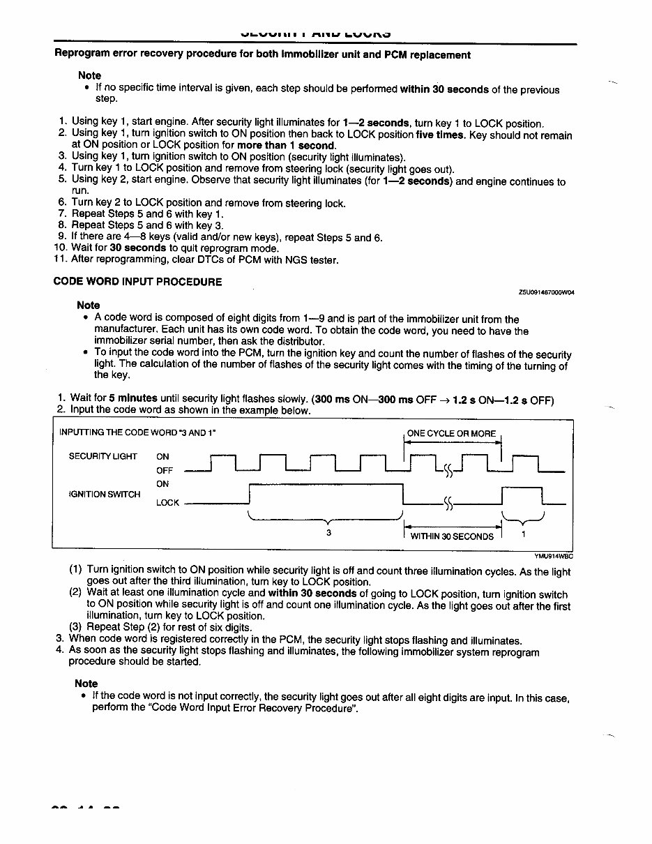 2001 Mazda Miata Immobilizer & Key programming Manual preview img 9