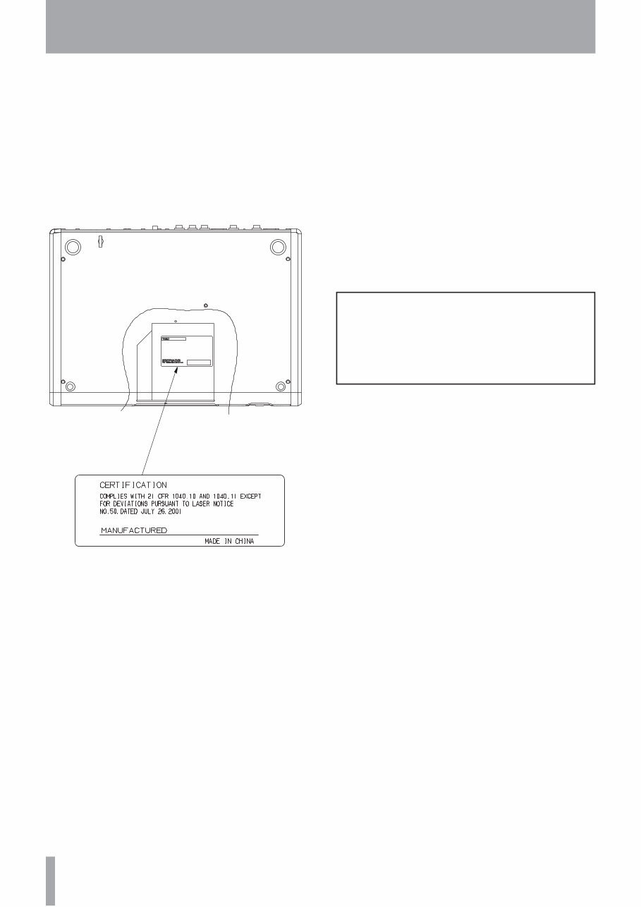 Tascam DP-02 CF Portastudio Owners Manual preview img 4