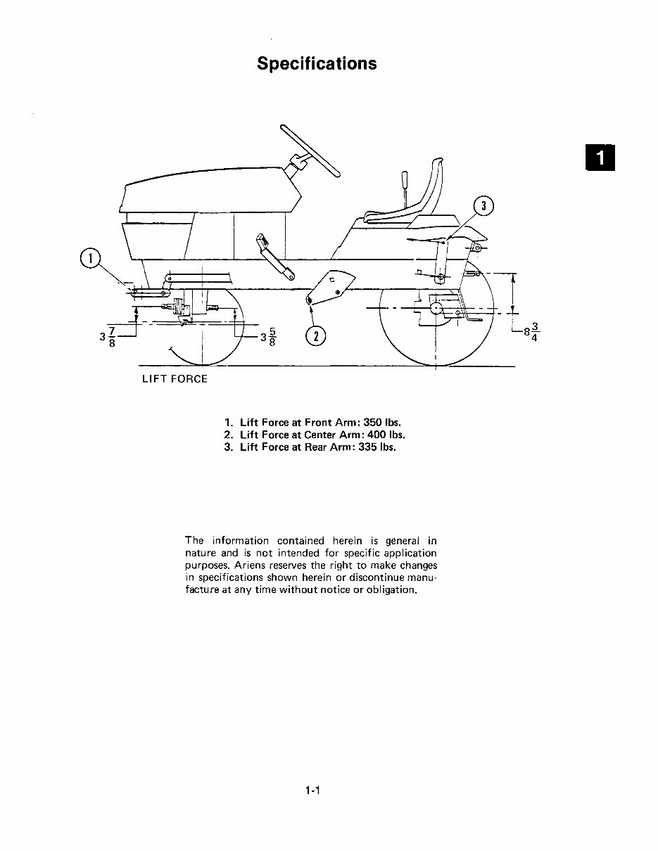 Ariens 931 Series GT Hydrostatic Garden Tractor Service & Repair Manual preview img 9