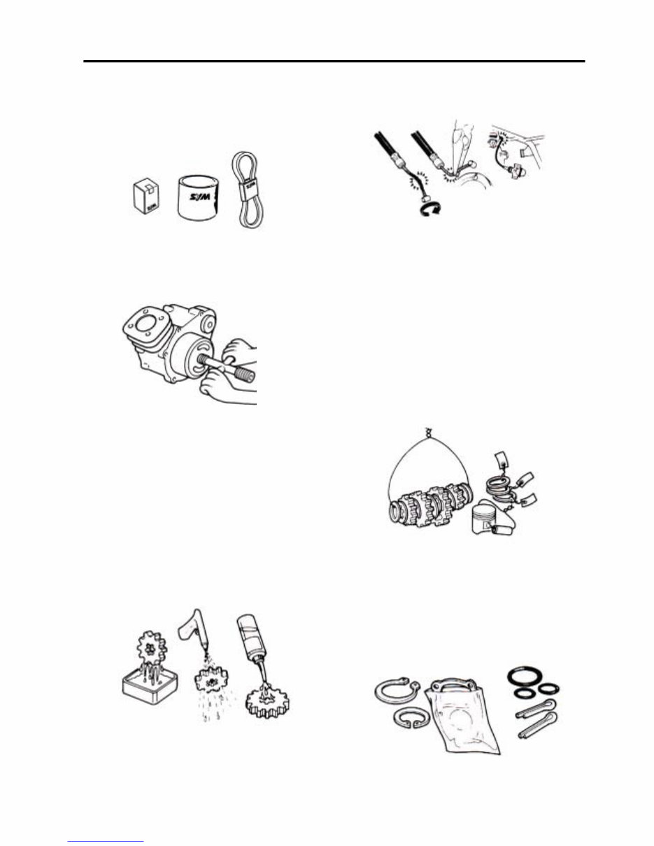 SYM FIDDLE 2 50 Scooter Full Service & Repair Manual preview img 10