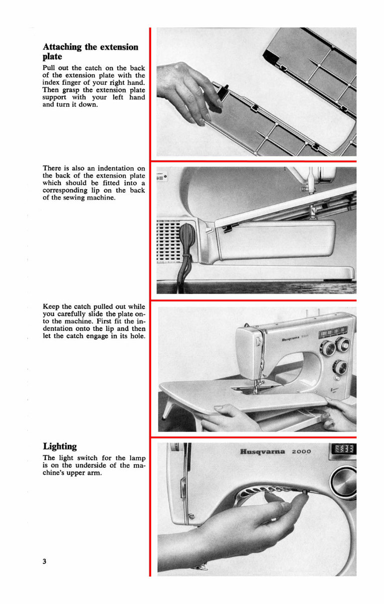 Viking Husqvarna 6010 & 6020 Operating Manual preview img 5