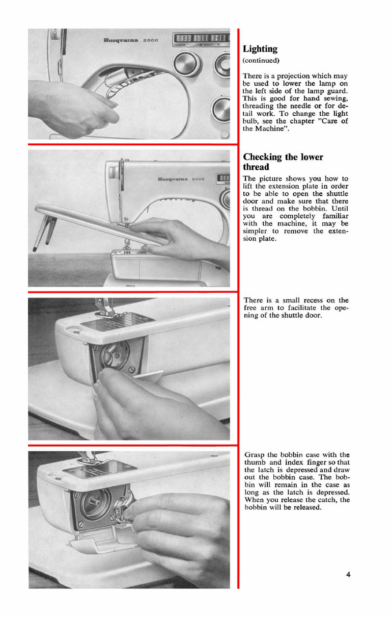Viking Husqvarna 6010 & 6020 Operating Manual preview img 6
