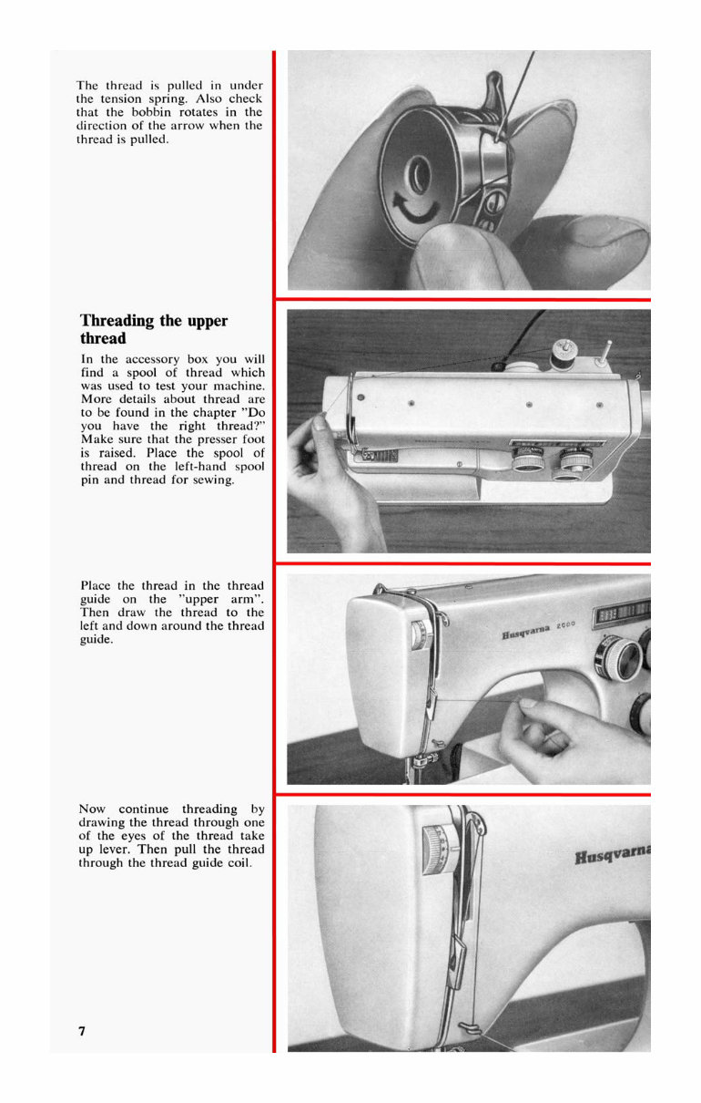Viking Husqvarna 6010 & 6020 Operating Manual preview img 9