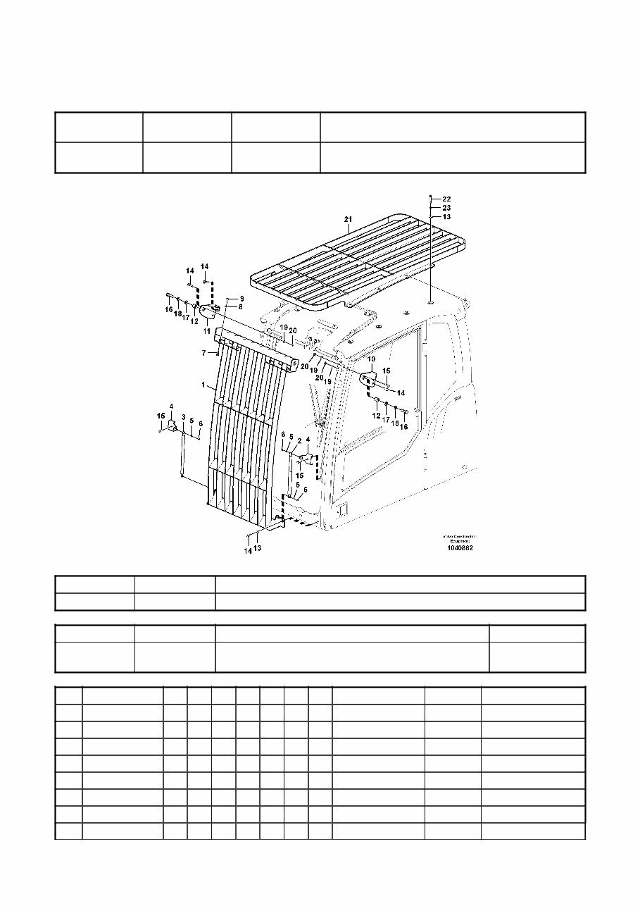 Volvo EC140C L, EC140C LM Excavator Service Parts Catalogue Manual INSTANT - SN:110001 and up preview img 2