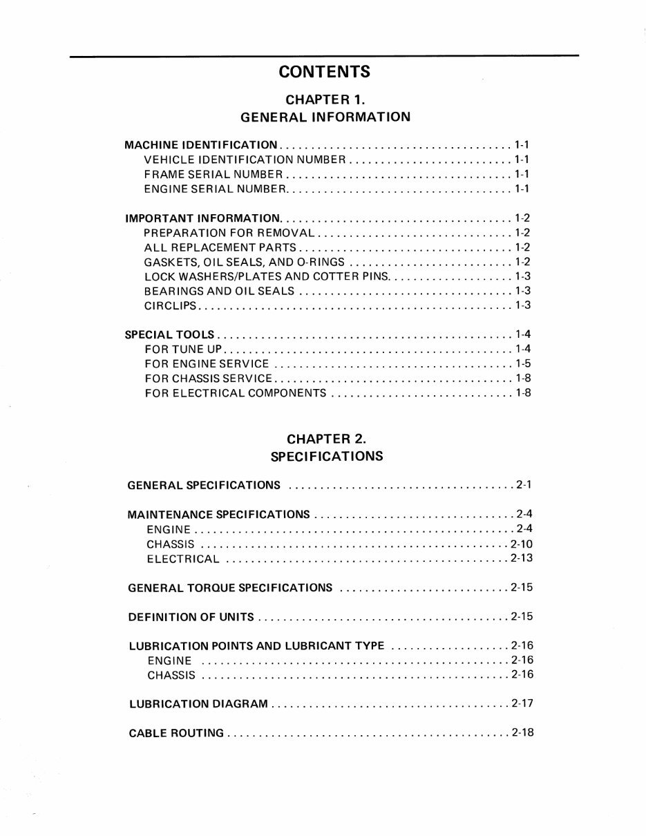 YAMAHA GRIZZLY YFM125S WORSHOP Repair Manual 1989-2009 preview img 6