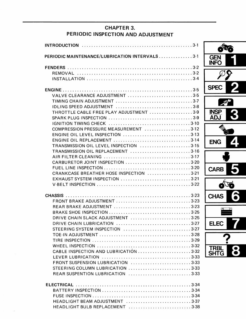 YAMAHA GRIZZLY YFM125S WORSHOP Repair Manual 1989-2009 preview img 7